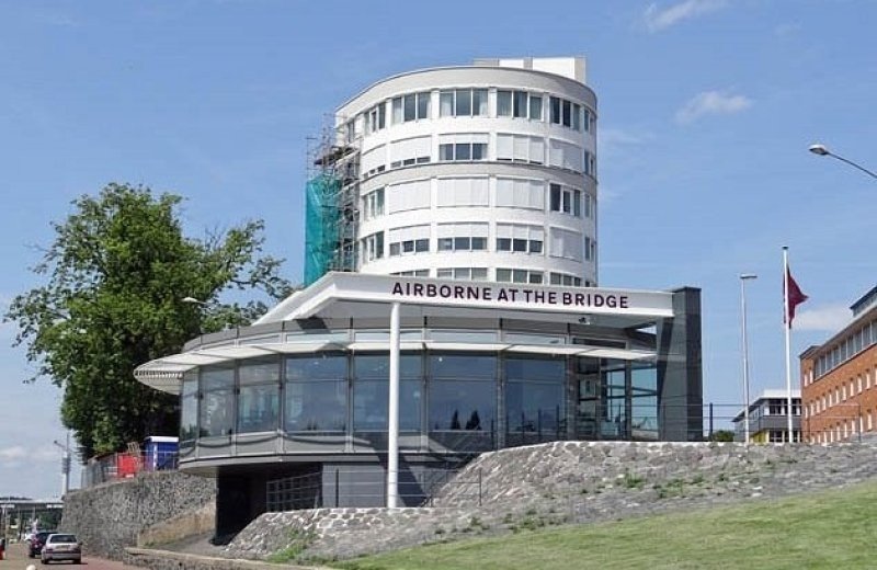 Airborne at the Bridge