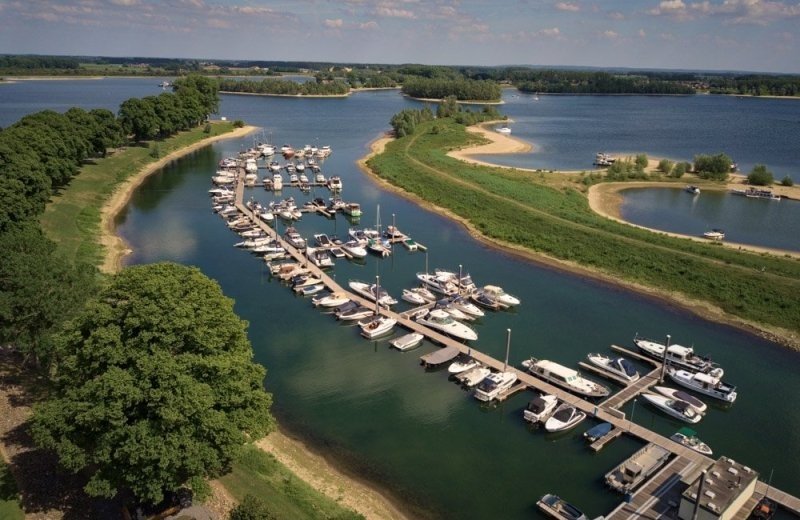 Ga het water op afbeelding