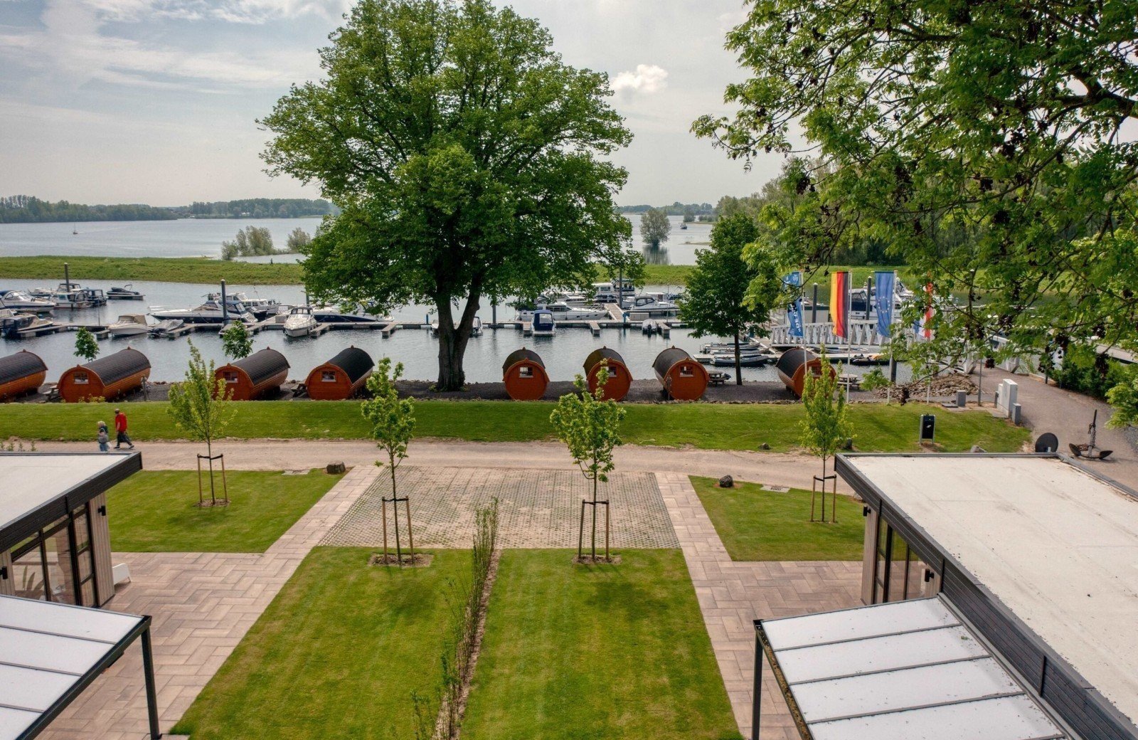 chalets aan het water