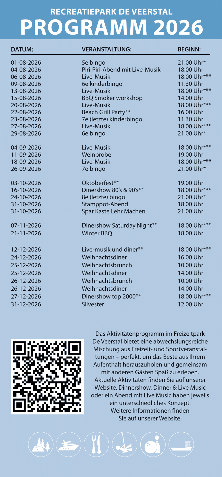 Aktivit&auml;tenprogramm Veerstal