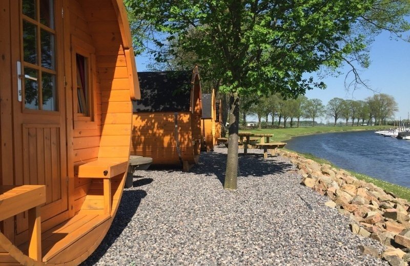 Camping Rhederlaag im Schlaffass