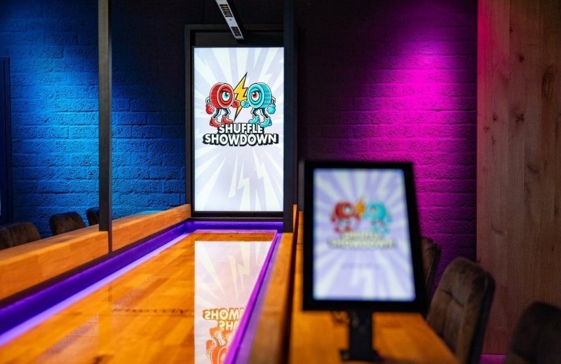 Shuffleboarden bij de veerstal 3