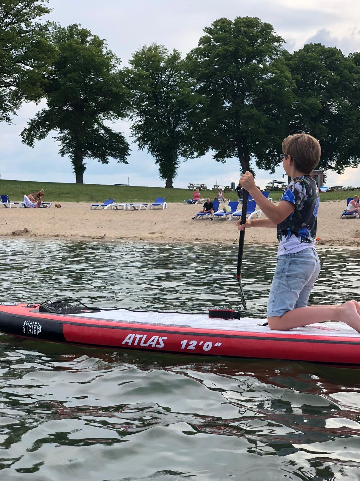 SUP van Recreatiepark De Veerstal in Lathum