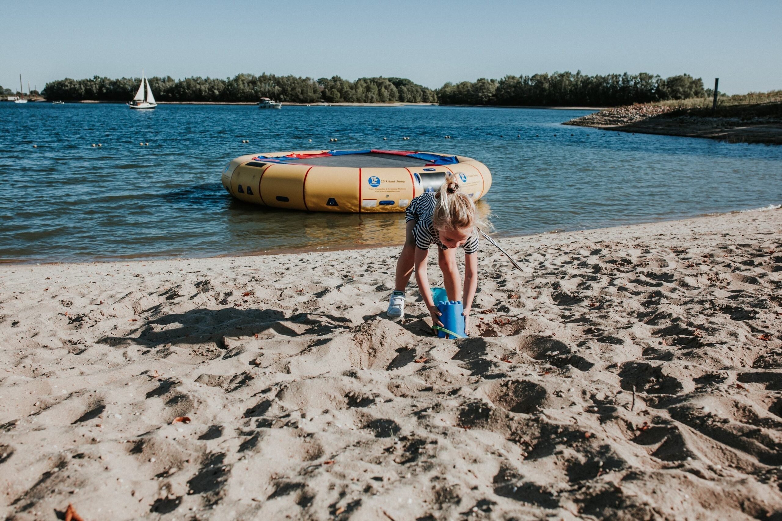 vakantiepark met kinderen strand